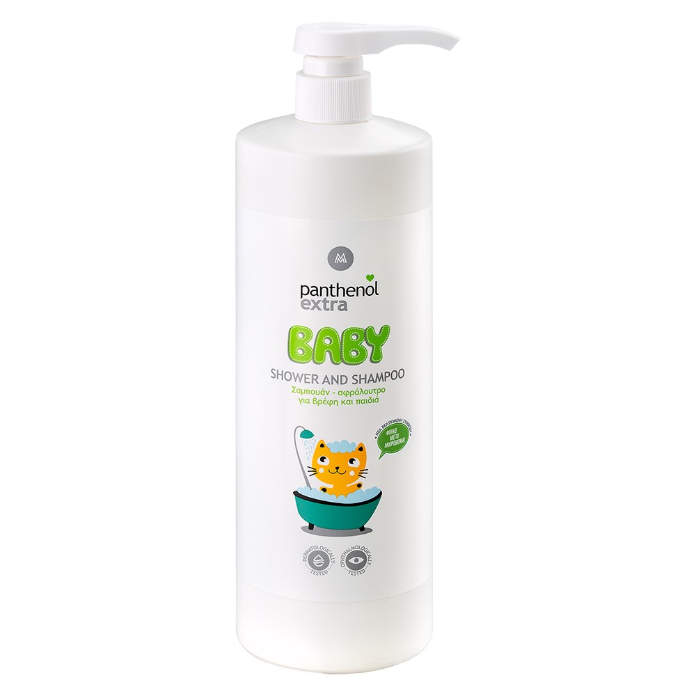 Panthenol Extra Baby Shower & Shampoo 1lt