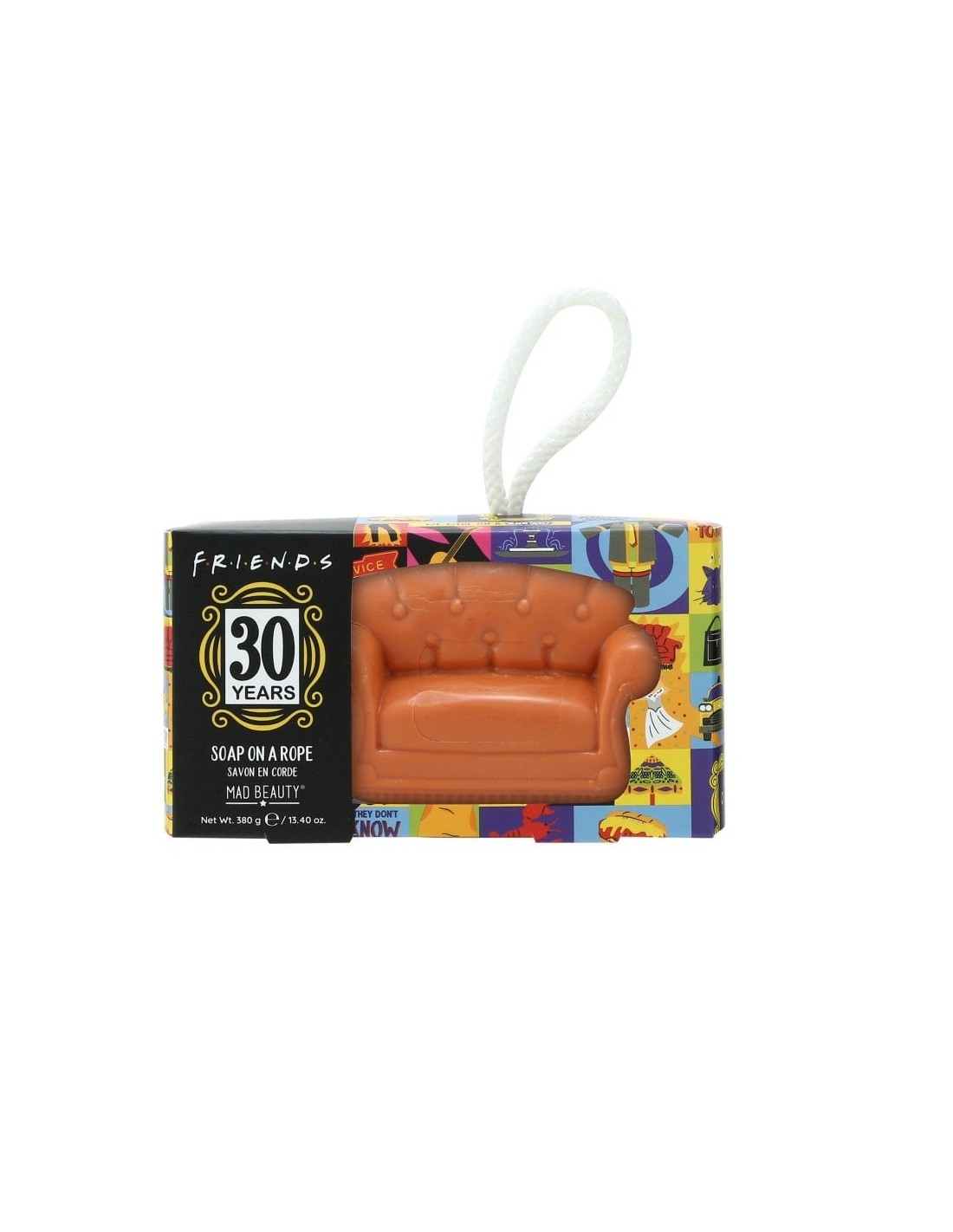 FRIENDS 30 YEARS SOAP ON A ROPE