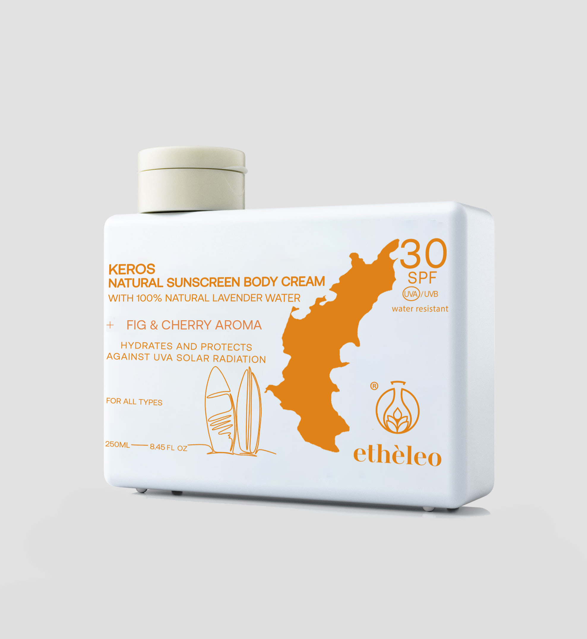 KEROS Body Sunscreen Cream SPF30