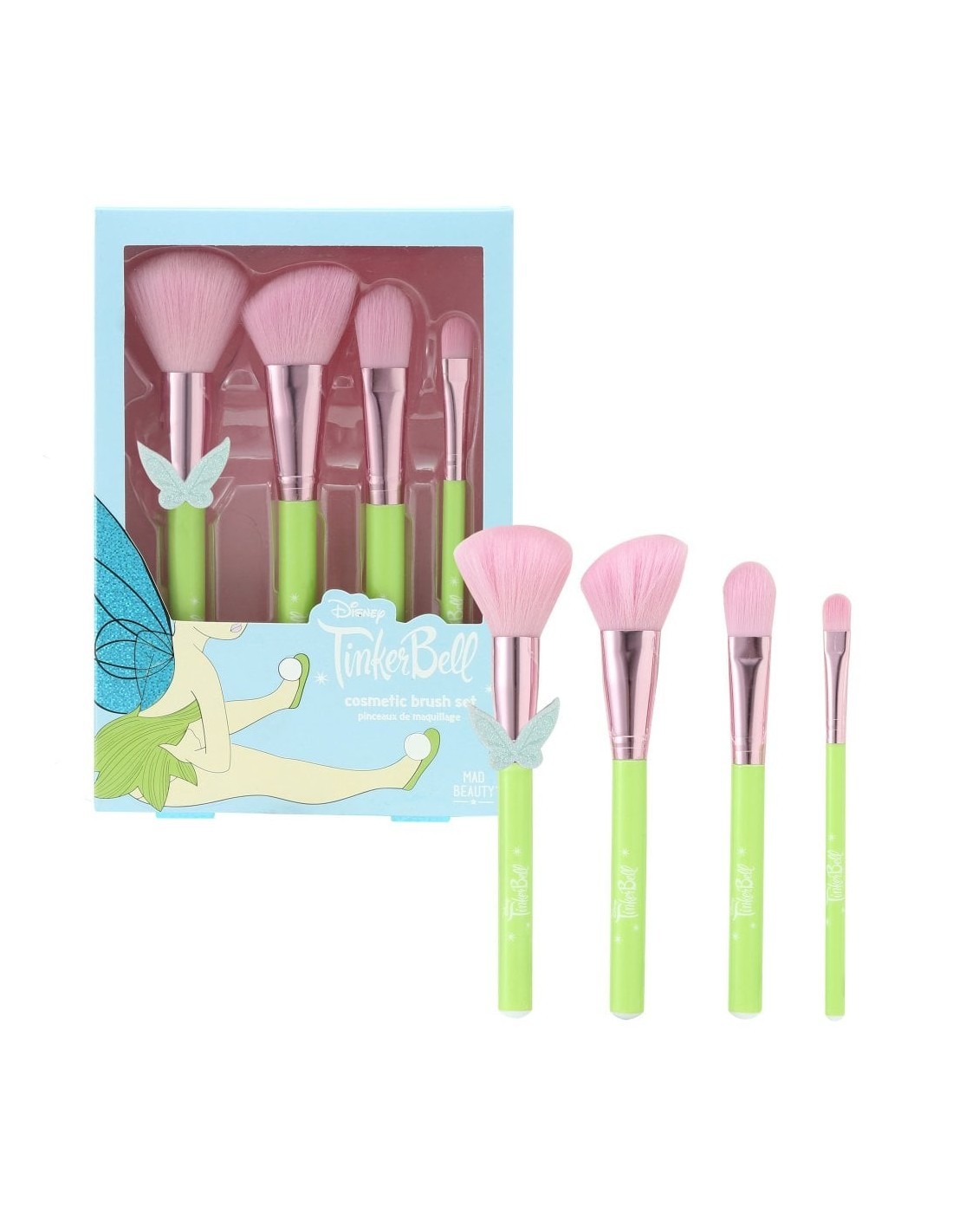 TINKS PIXIE PERFECTION COSMETIC BRUSH SET